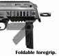 Preview: CTM AP7 SUB Replica SMG Conversion Kit For AAP01 Pistol Grey